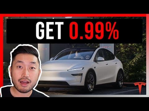 Unlock 0.99% Tesla Financing on Pending Orders + Cybercab Under $30K Confirmed featured image