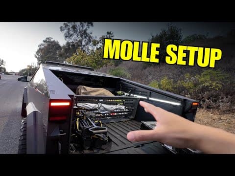 Optimizing Your Cybertruck: My MOLLE Panel Setup and Must-Have Accessories featured image