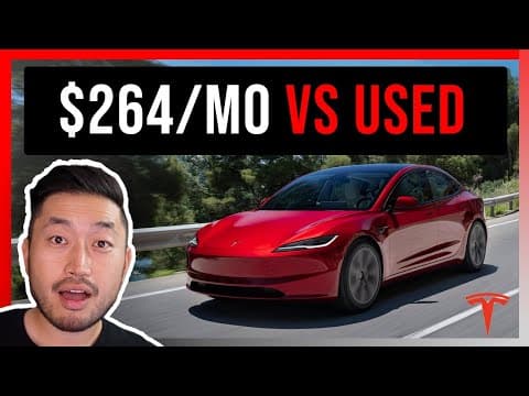 New Model 3 Lease at $264/Month vs Used: Pros, Cons & Which to Choose featured image