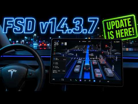 Cover image for Tesla FSD 14.3.7 Update Released
