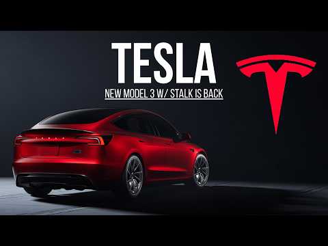 Tesla Model 3 Refresh: Stalk Comeback and Top Accessories featured image
