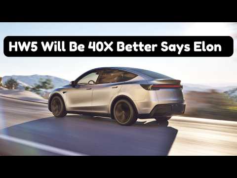 Elon Musk on Tesla AI5: 40x Better and Sentient Self-Driving by Year-End featured image