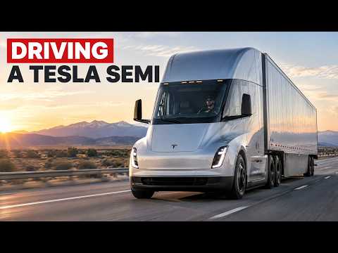 Cover image for Driving Tesla Semi Review: Screens & Ride Experience