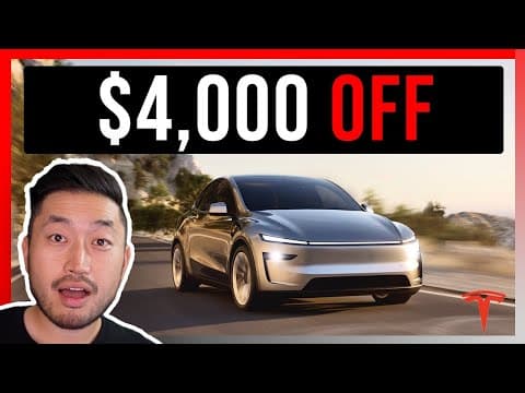 Last Chance: Grab $4,000 Off Tesla Model Y Inventory Before Discounts End Tomorrow!
