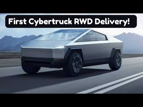 First Rear-Wheel Drive Cybertruck Delivery: Features, Thoughts, and Must-Have Tesla Accessories featured image