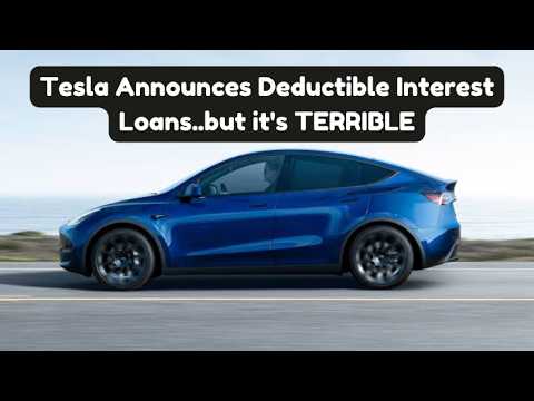 Tesla's New Tax Deduction Hype: Is It Worth the Interest? Plus Latest EV Updates featured image