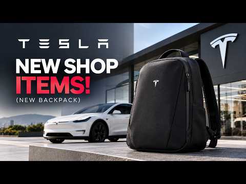 Cover image for New Tesla Shop Backpacks Arrive for 2026