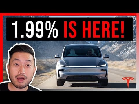Tesla Model Y Juniper Gets 1.99% APR Financing: Is This the Deal You’ve Been Waiting For? featured image