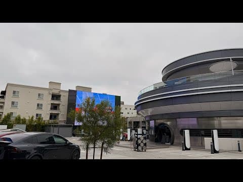 Sneak Peek at Tesla's Hollywood Diner: Superchargers, Rooftop Bar, and More featured image