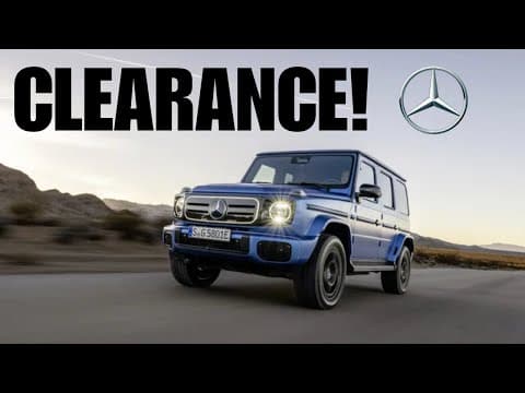 Insane Mercedes G580 EV Lease Deal: $1,769/Month + Essential Tesla Accessories featured image
