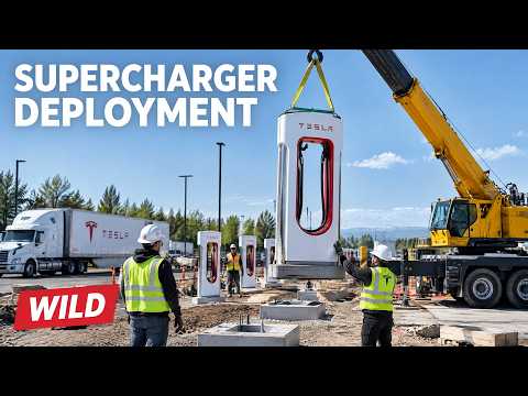 Cover image for Tesla Accordion Supercharger Deployment Explained