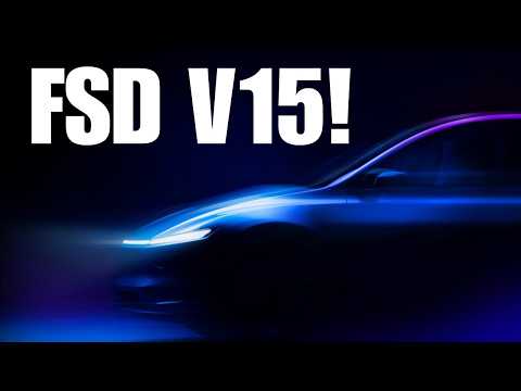 Cover image for Tesla FSD V15 Cybercab Fleet Already Running Version 15