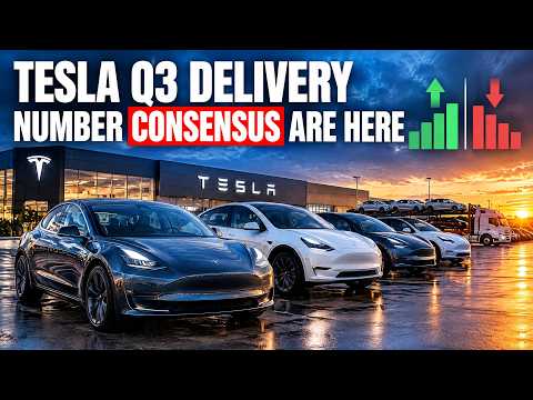 Cover image for Tesla Q3 Delivery Numbers Consensus Hits 450K for 2026