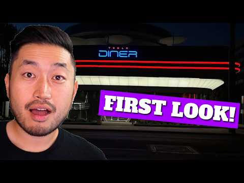 Exclusive Peek Inside Tesla's New Diner: Optimus Robots, Cybertruck Burgers, and Futuristic Vibes featured image
