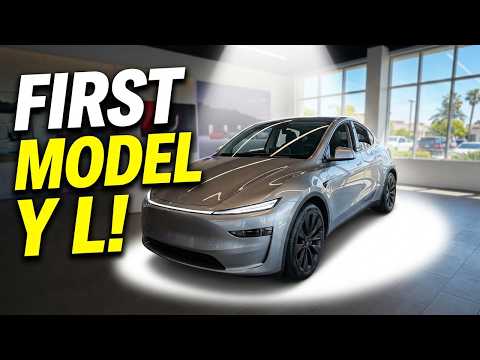 Cover image for Model Y L Delivery California Hits Fremont Showroom First