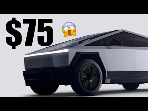 Tesla's $75/Day Cybertruck Rental: Free FSD & Supercharging Incoming! featured image