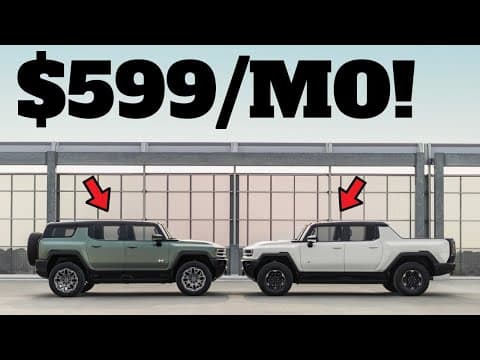 Insane $599 Lease Deal on 2025 Hummer EV Pickup! featured image