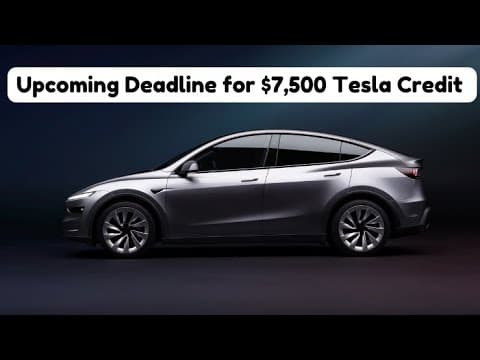 Is the $7,500 Tesla Tax Credit Ending Soon? What You Need to Know featured image
