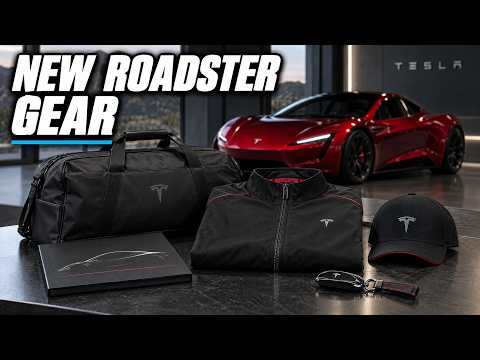 Cover image for New Tesla Roadster Shop Gear Drops Now