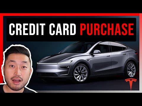 How to Use Credit Cards for Tesla Down Payments and Maximize Points featured image