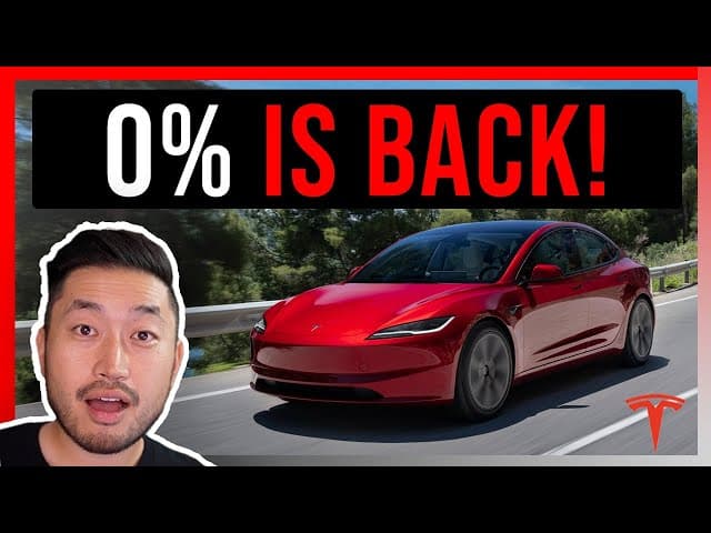 Tesla Model 3 0% Financing Returns: Don't Miss These Deals featured image